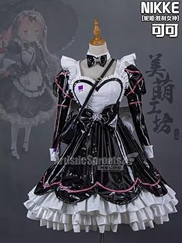 勝利の女神NIKKE ココア　コスプレ衣装＋ウィッグ Amazon.co.jp: [XINQPJSKL] 勝利の女神：NIKKE ココア(Cocoa